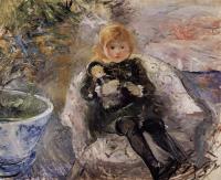 Morisot, Berthe - Young Girl with Doll